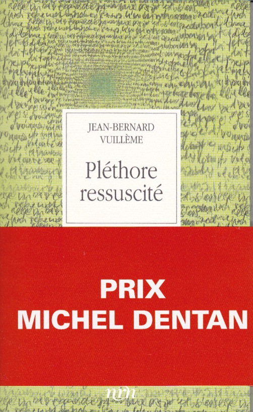 Jean-Bernard  Vuillème - Pléthore ressuscité